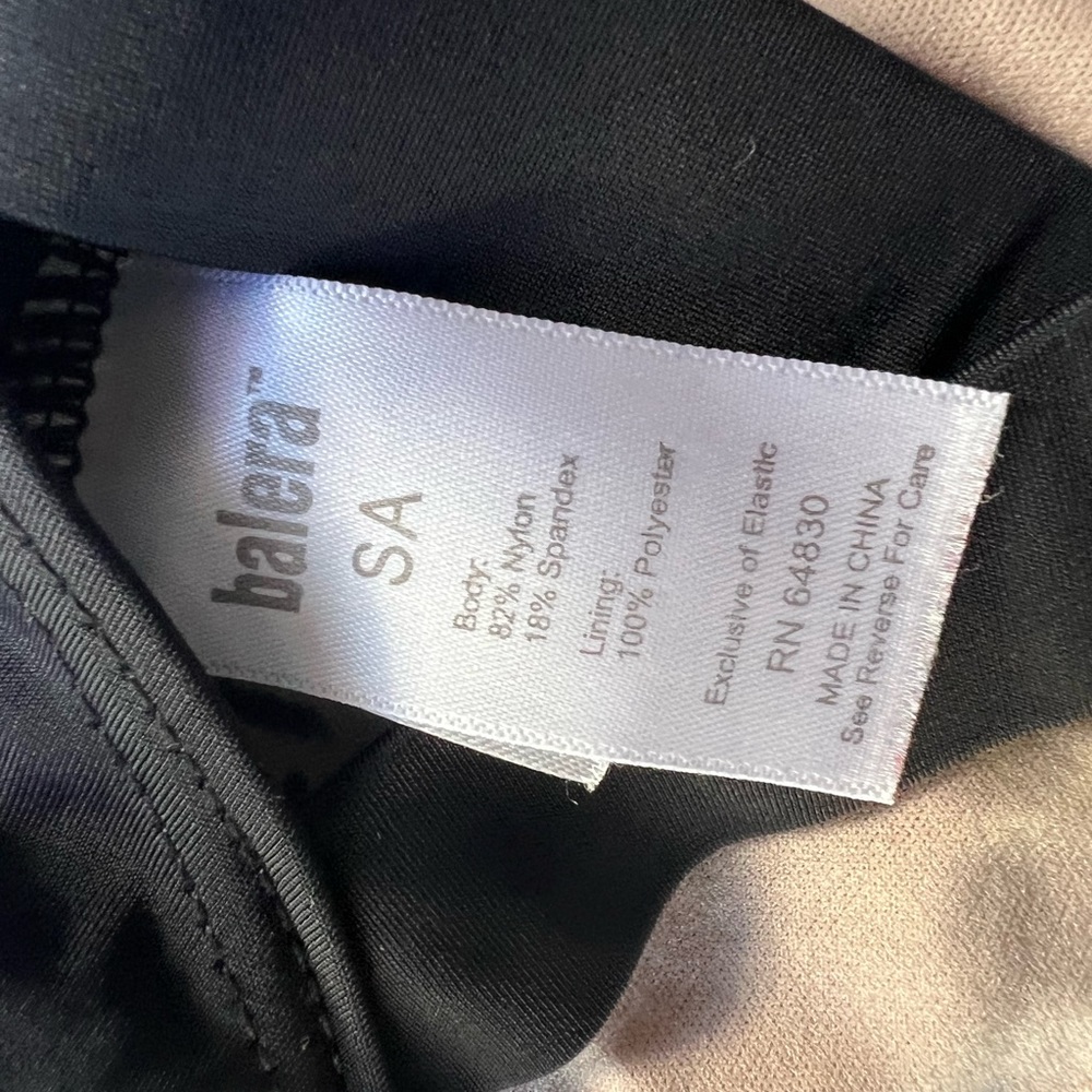 Balera, S, black, sports bra, Never Worn, crossing straps in the back, Dance Top - Picture 3 of 3